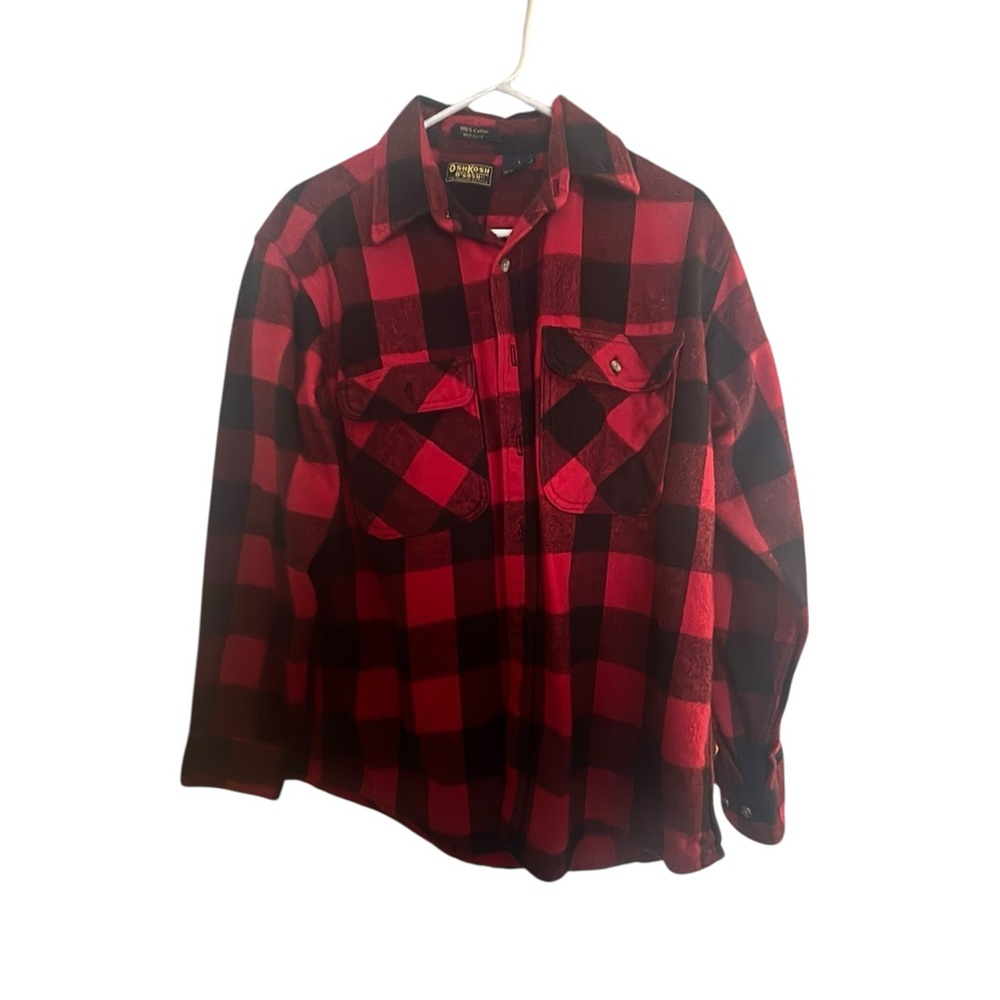 Vintage OshKosh B’Gosh Men’s Flannel Shirt